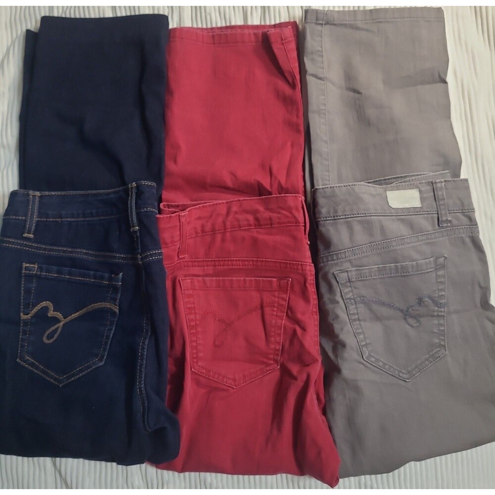 Bandolino Mandie Pants ×3 Bundle – Size 8P, Good Condition